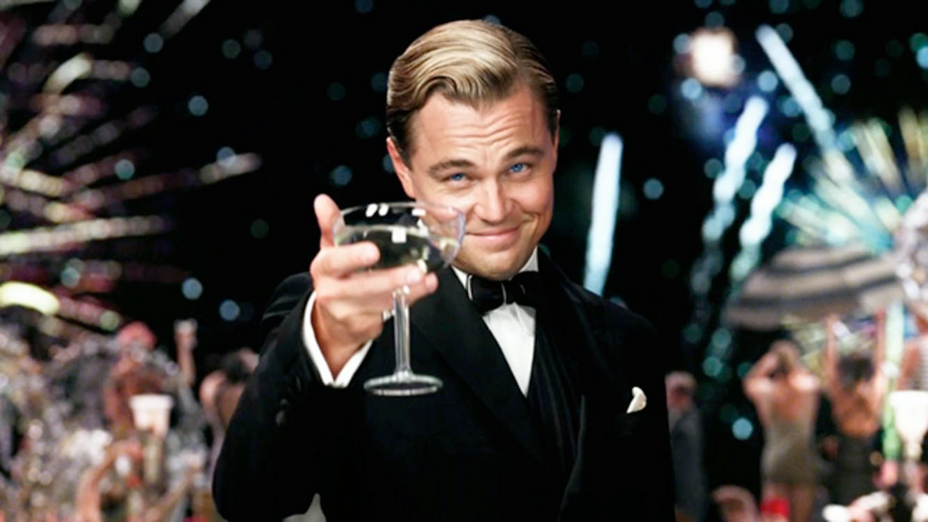 Leonardo DiCaprio feiert