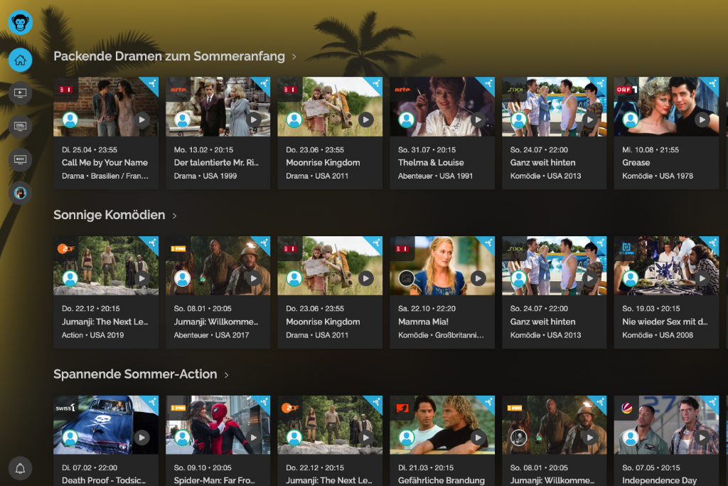 Sommerliche Filme