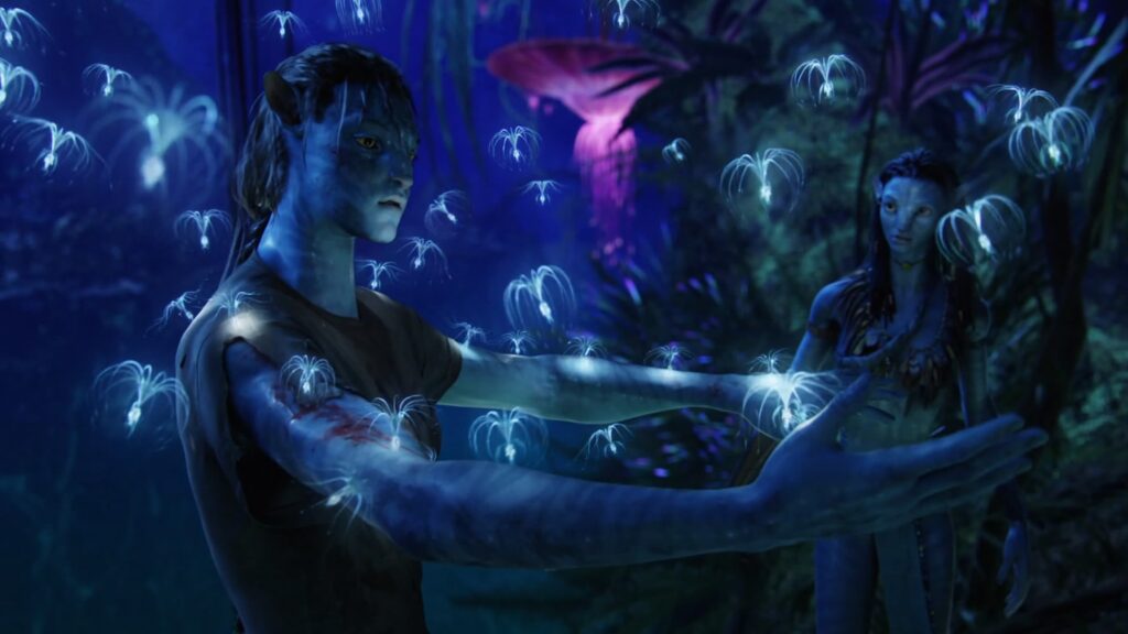 Marine Jake Sully und seine Frau Neytiri