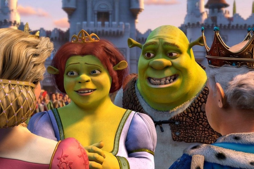 Shrek und Fiona in «Shrek 2» müssen nicht nur die Schwiegereltern, sondern auch ihre eigenen Unsicherheiten überwinden.