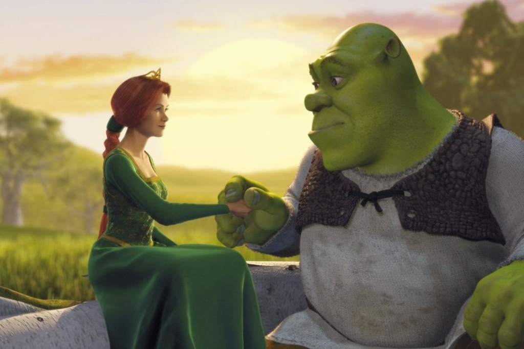 Shrek und Fiona in «Shrek»: Ein ungleiches Paar, das zeigt, dass wahre Liebe jenseits von Märchenklischees existiert.